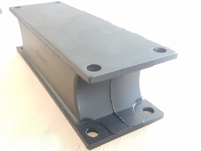 bomag rectangular rubber isolator buffer for sale in Western Canada